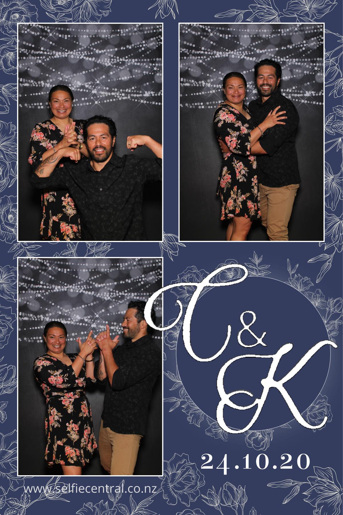 Christopher & Kataraina's wedding | View more photos from the event at gallery.photobooth.co.nz/u/SelfieCentral/Christopher-Katarainas-wedding